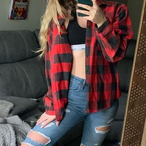 Vintage oversized flannel